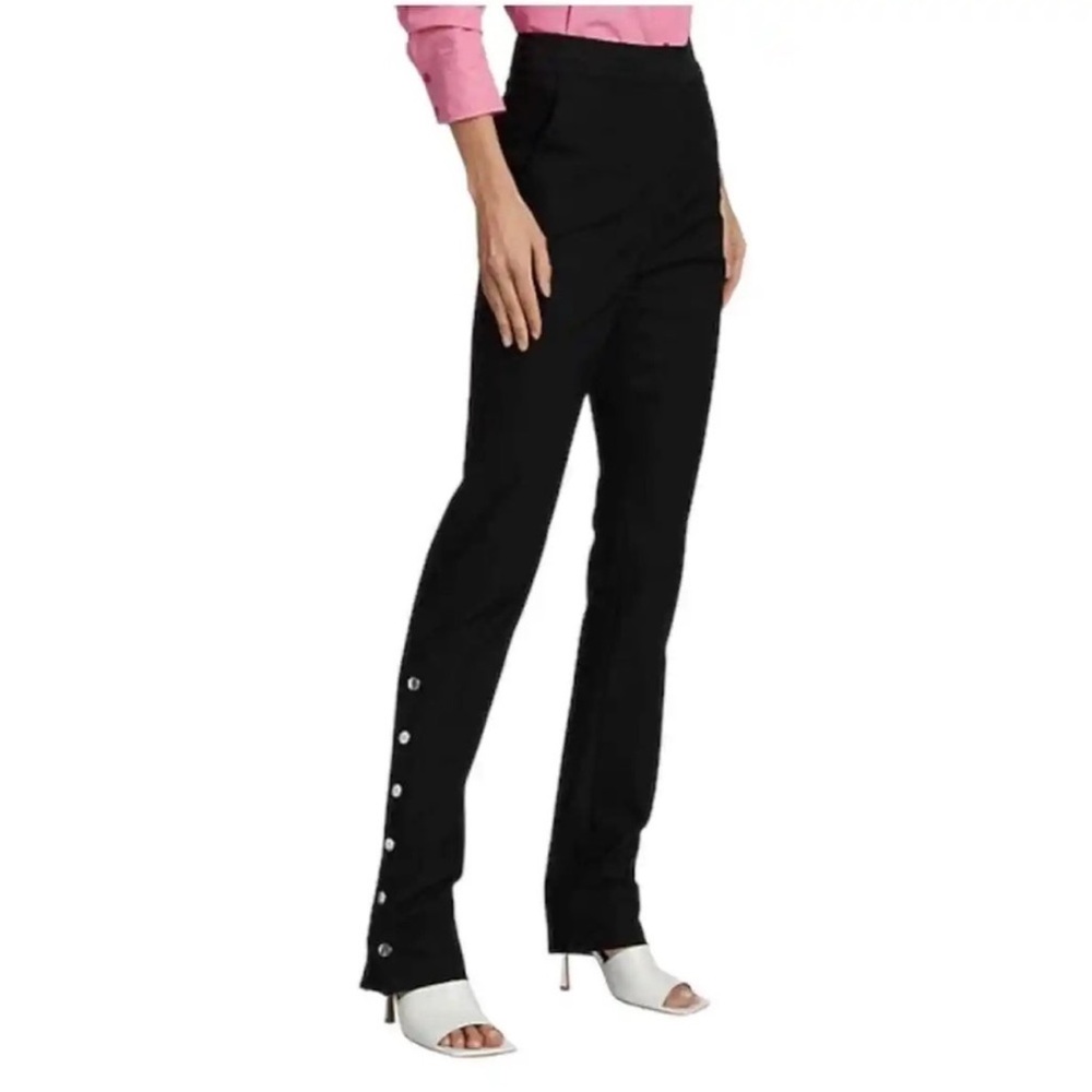 Derek Lam 10 Crosby Tesse Snap Leg Flared Pants